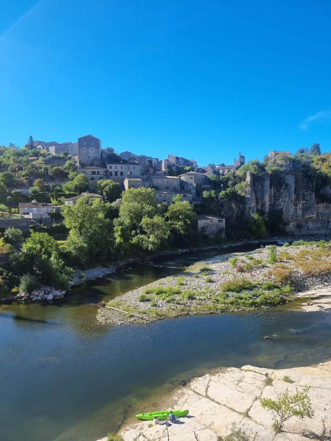 Magnifique Maison En Coeur De Balazuc, Proche Plages Ardeche ภายนอก รูปภาพ